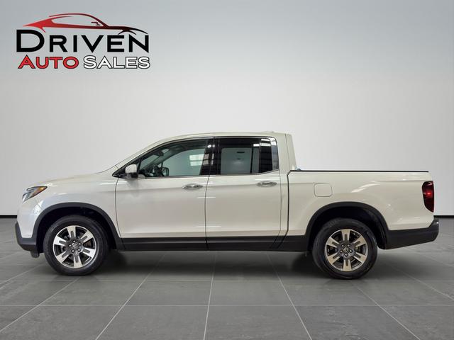 White 2018 Honda Ridgeline RTL-E AWD Pickup Truck All-Wheel Drive Automatic