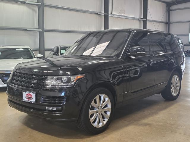Black 2017 Land Rover Range Rover Td6 HSE 4WD SUV / Crossover All-Wheel Drive Automatic
