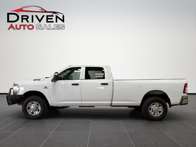 Bright White Clearcoat 2023 RAM 2500 Tradesman Crew Cab LB 4WD Pickup Truck Four-Wheel Drive Automatic
