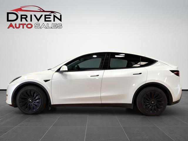 White 2021 Tesla Model Y Long Range AWD SUV / Crossover All-Wheel Drive Continuously Variable Transmission