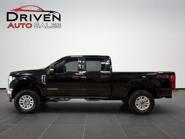Black 2019 Ford F-250 Super Duty Pickup Truck Four-Wheel Drive Automatic