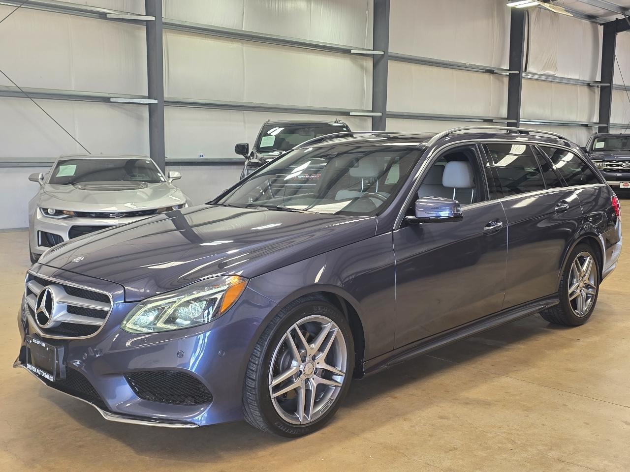 Lunar Blue 2016 Mercedes-Benz E-Class Wagon All-Wheel Drive Automatic
