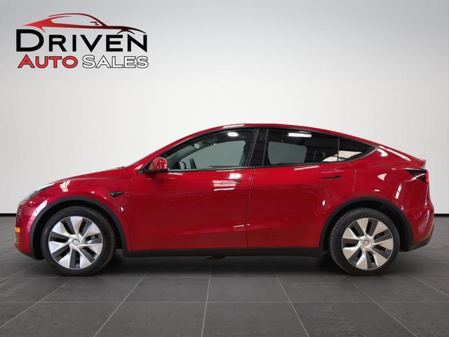 Red Multi-Coat 2023 Tesla Model Y SUV / Crossover All-Wheel Drive Continuously Variable Transmission