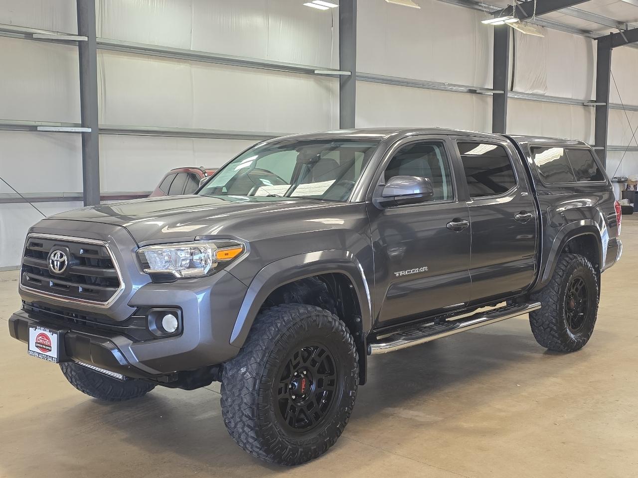 Magnetic Gray Metallic 2017 Toyota Tacoma Pickup Truck Four-Wheel Drive Automatic