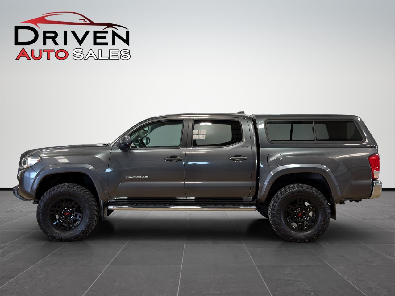 Magnetic Gray Metallic 2017 Toyota Tacoma Pickup Truck Four-Wheel Drive Automatic