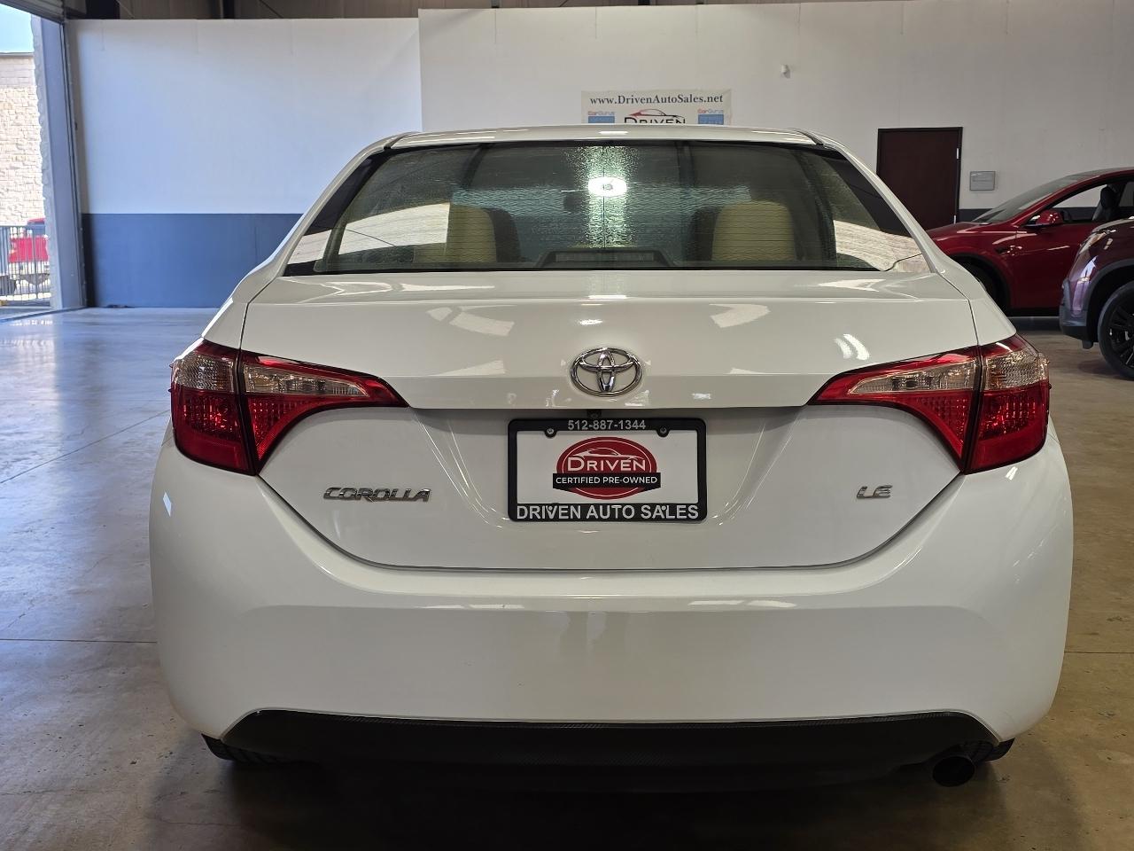 Toyota Corolla LE 4D Sedan 2017
