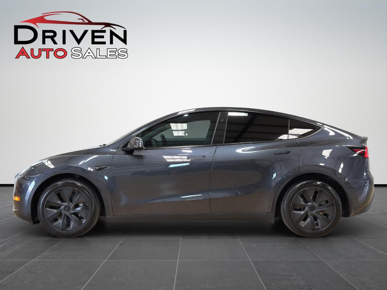 Stealth Gray 2025 Tesla Model Y SUV / Crossover All-Wheel Drive Automatic