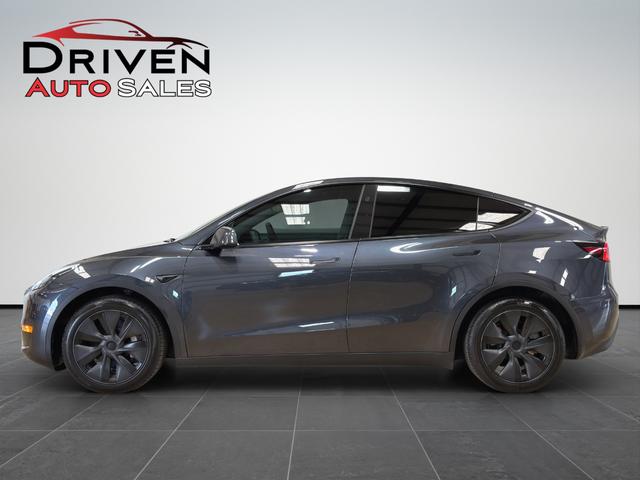 Stealth Gray 2025 Tesla Model Y SUV / Crossover All-Wheel Drive Automatic