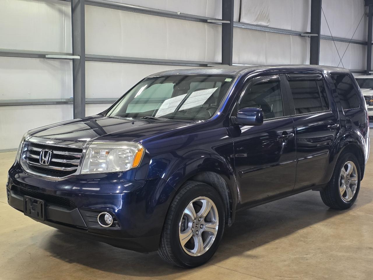 Dark Blue 2014 Honda Pilot SUV / Crossover Four-Wheel Drive Automatic