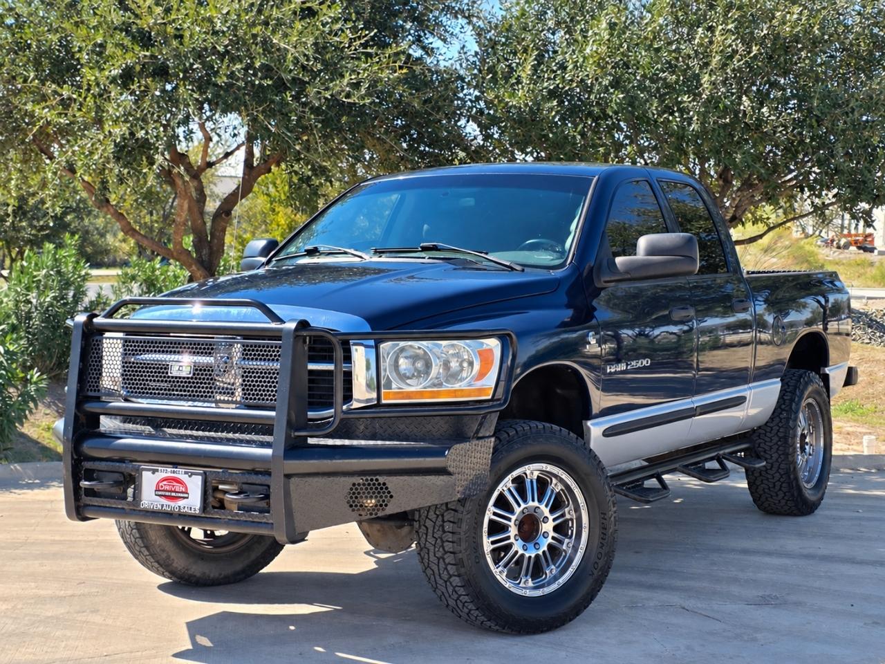 Patriot Blue 2006 Dodge RAM 2500 Pickup Truck Four-Wheel Drive Automatic