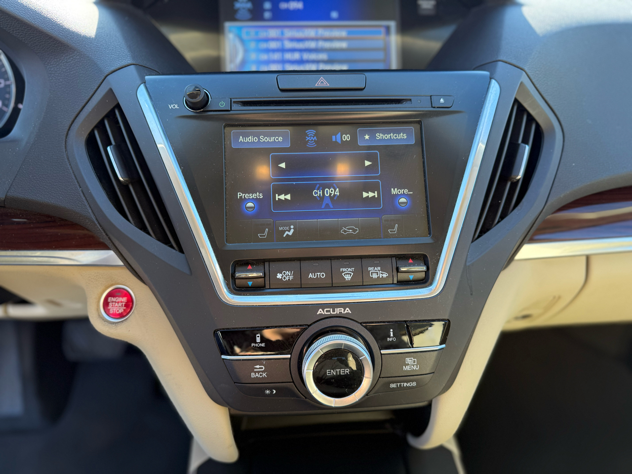 Acura MDX 6-Spd AT 2014