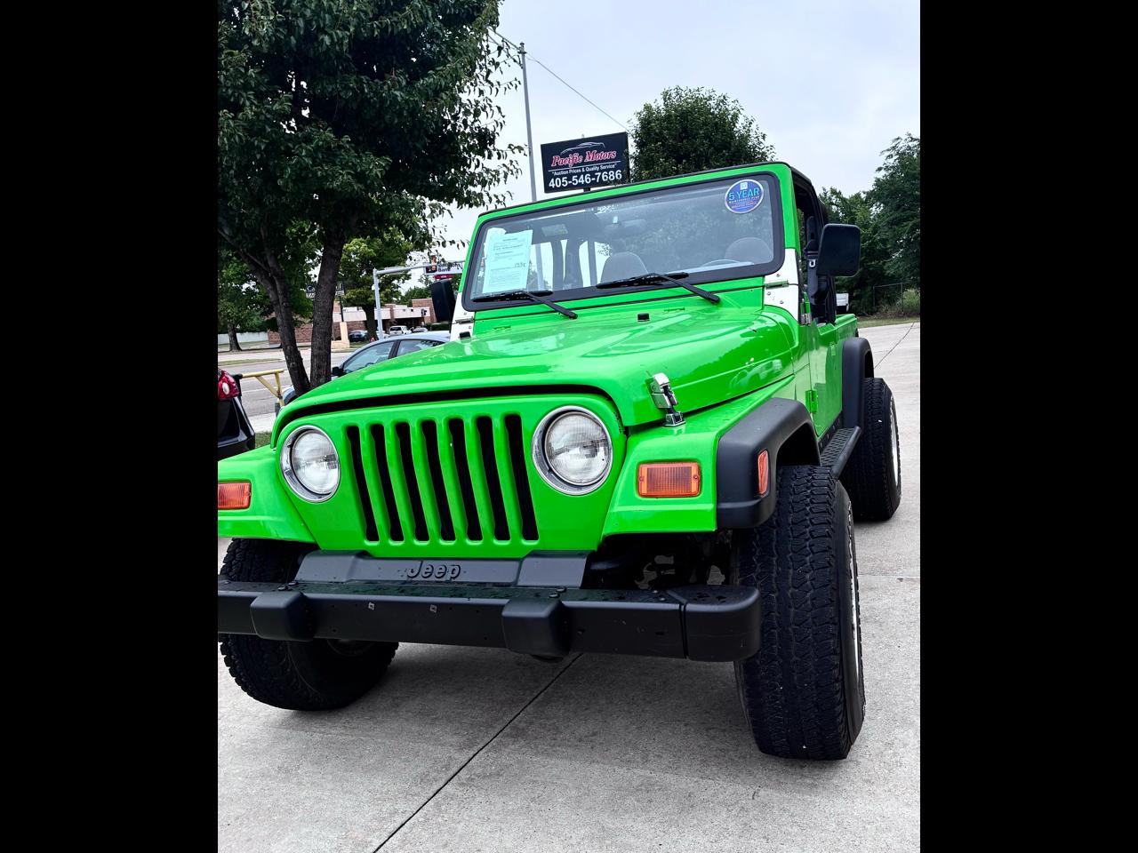 2000 Jeep Wrangler SE