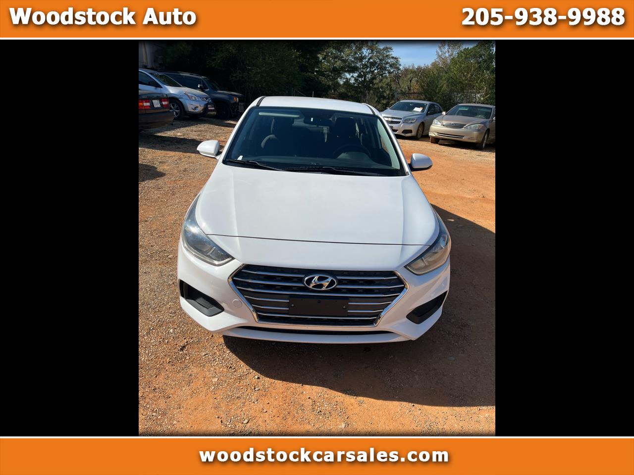 2019 Hyundai Accent SE 4D Sedan