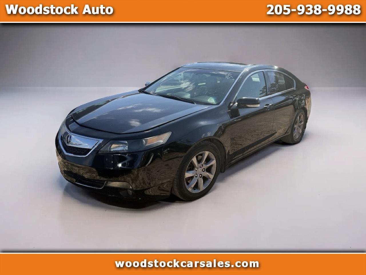 Acura TL 6-Speed AT with Tech Package and 18-In. WP 2013