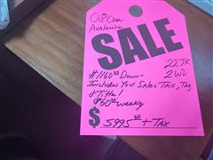 2008 Chevrolet Avalanche 