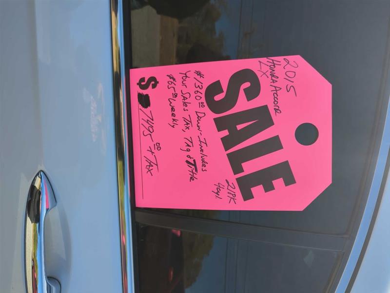 2015 Honda Accord LX