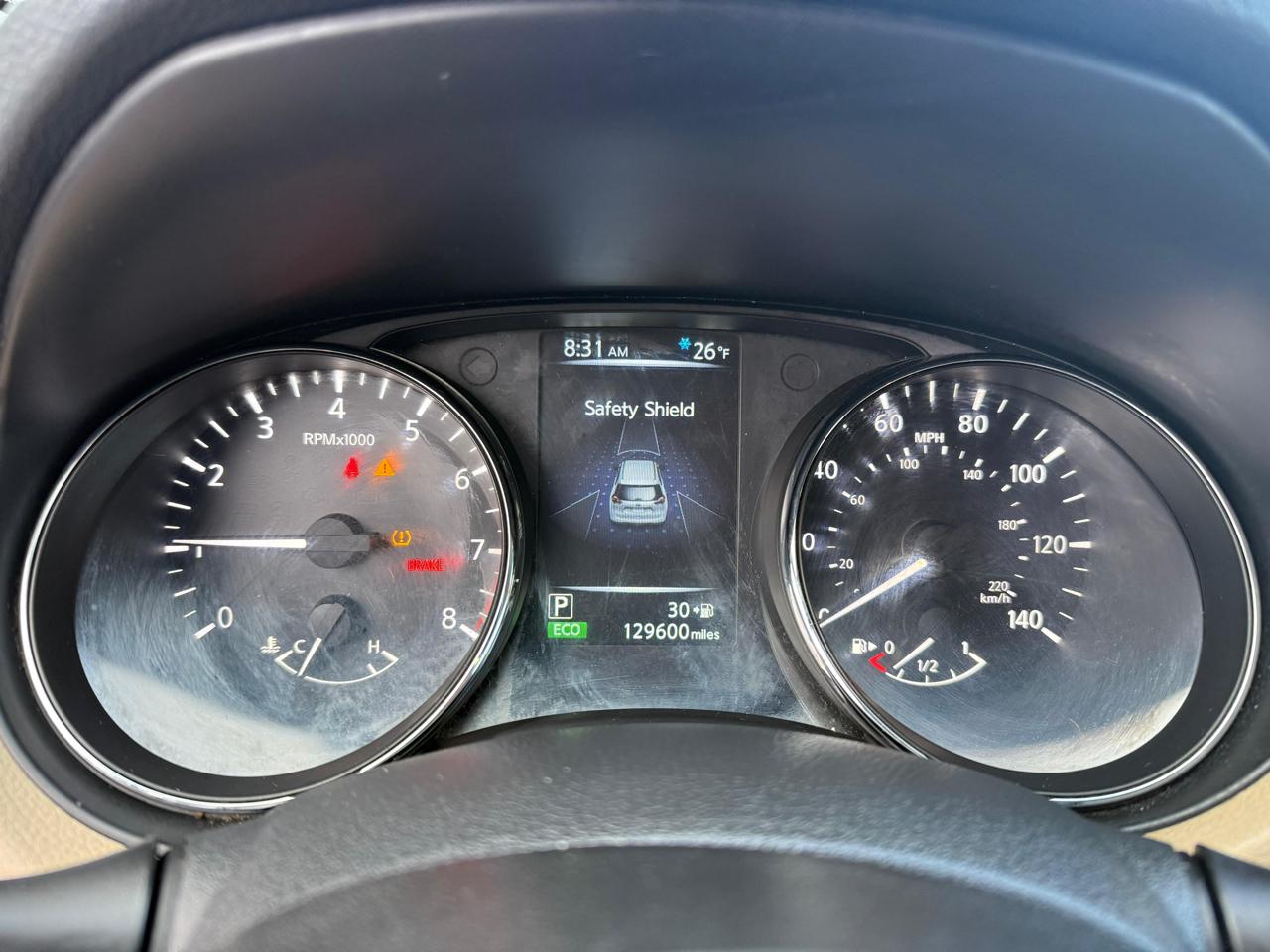 Nissan ROGUE S/SV  2017