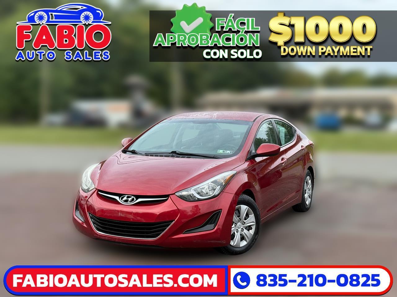 Hyundai Elantra  2015