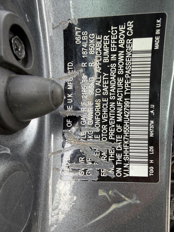 Honda Civic EX 2017