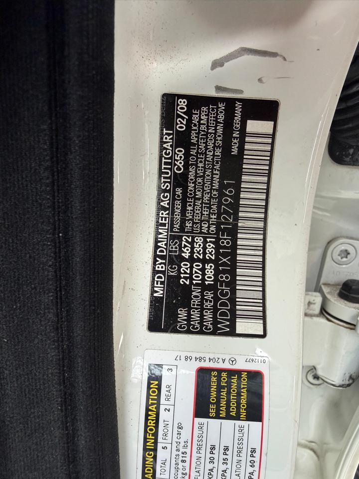 Mercedes-Benz C Class C300 2008