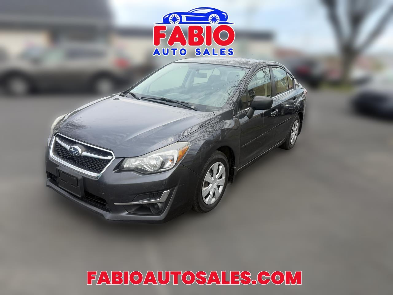 Subaru Impreza L AWD sedan 2016