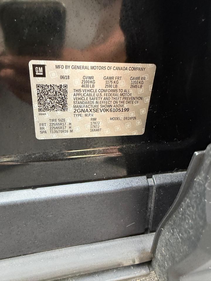 Chevrolet EQUINOX LT  2019