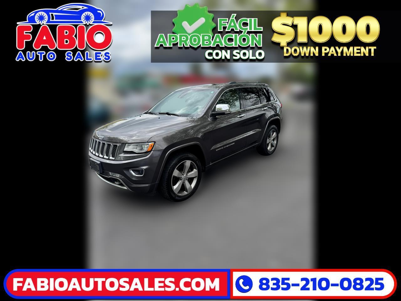 Jeep Grand Cherokee Overland 2014