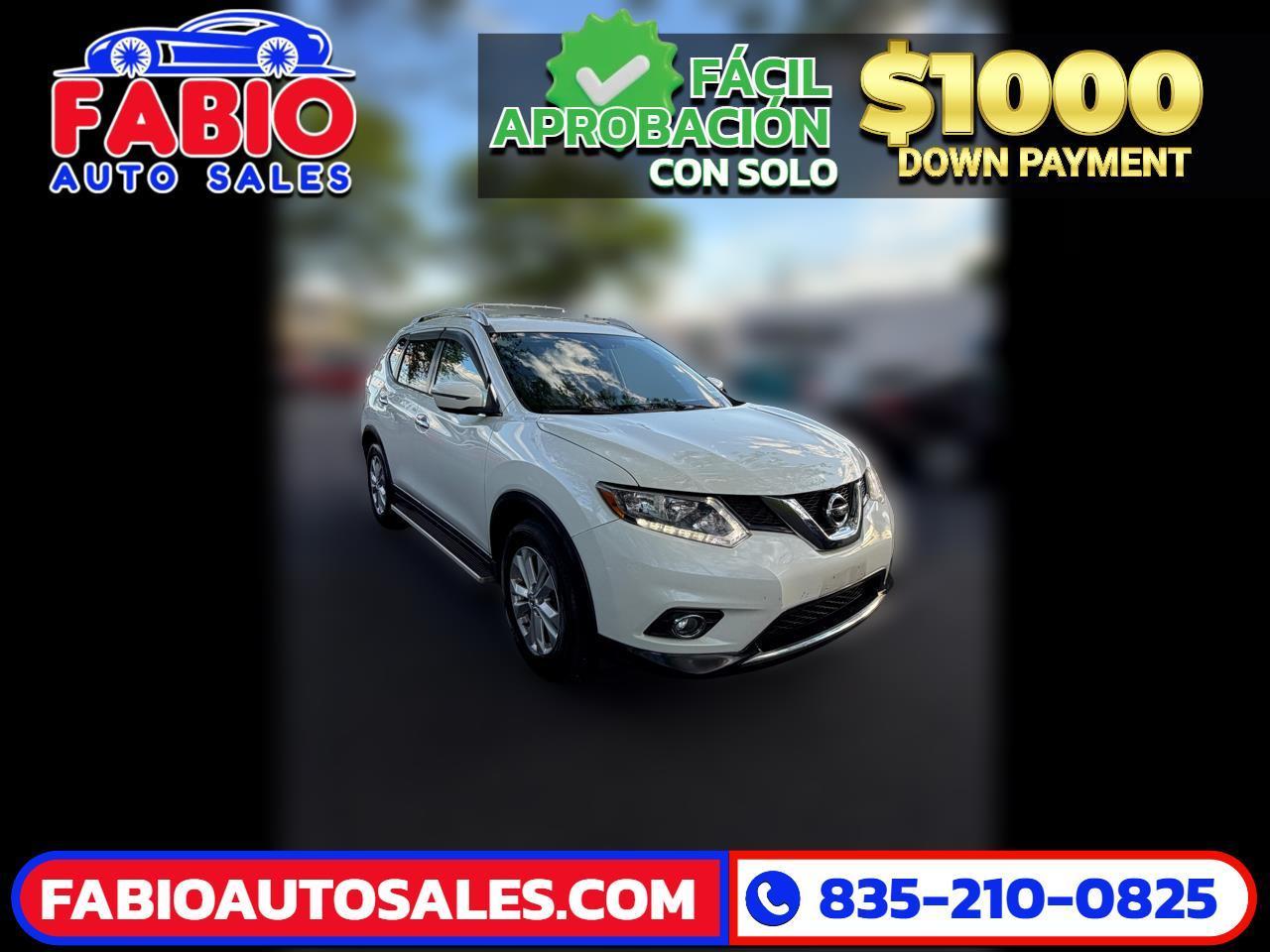Nissan ROGUE S/SV  2016