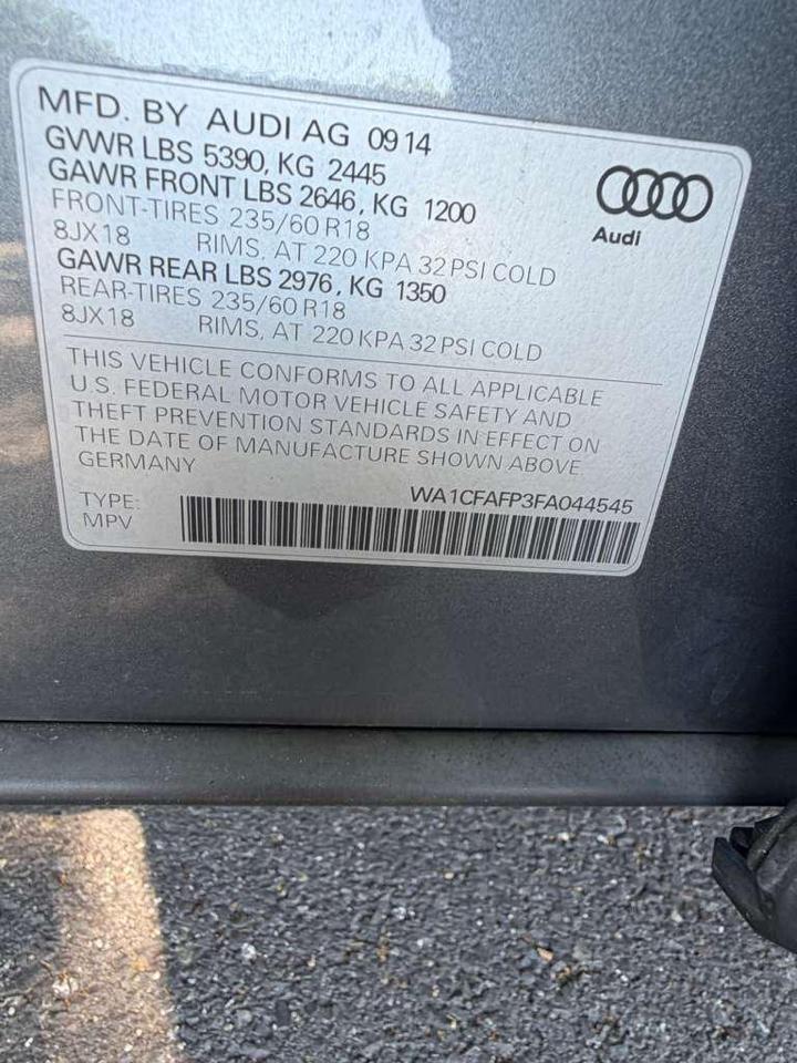 Audi Q5 Premium 2015