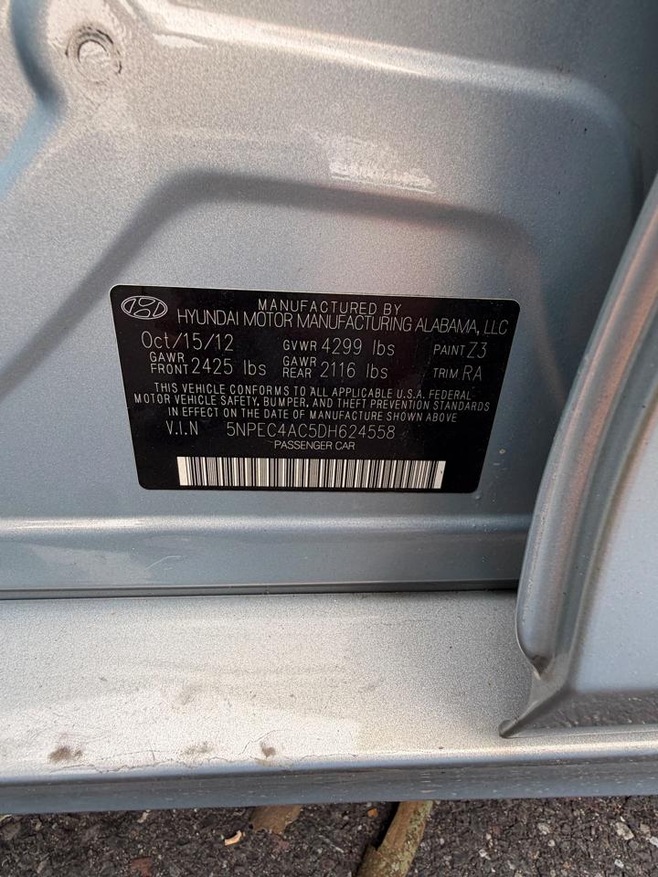 Hyundai Sonata  2013