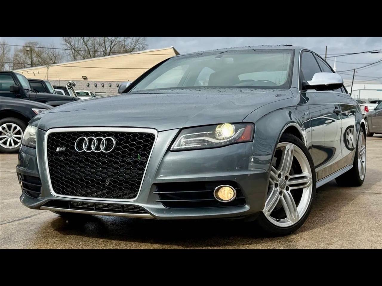 2012 Audi S4 Quattro Premium Plus Sedan 4D