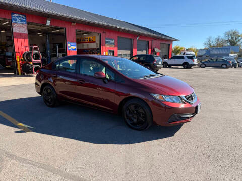 Honda Civic LX Sedan 5-Speed AT 2013
