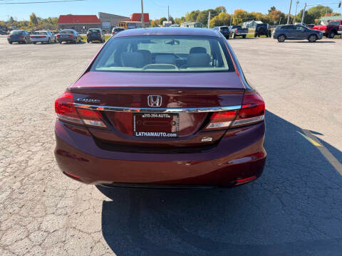 Honda Civic LX Sedan 5-Speed AT 2013