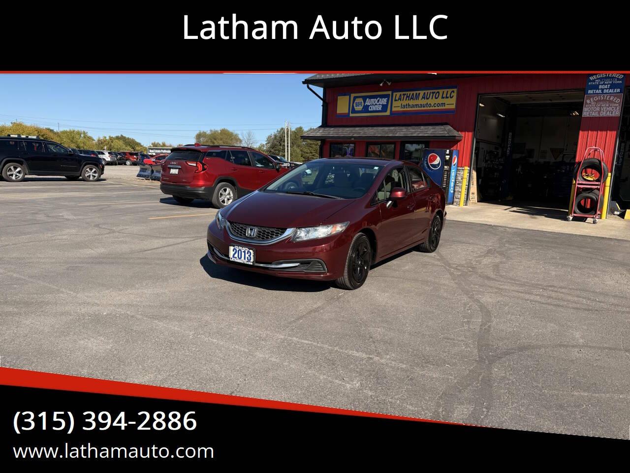 2013 Honda Civic LX Sedan 5-Speed AT