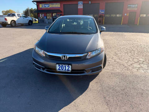 Honda Civic EX Sedan 5-Speed AT 2012