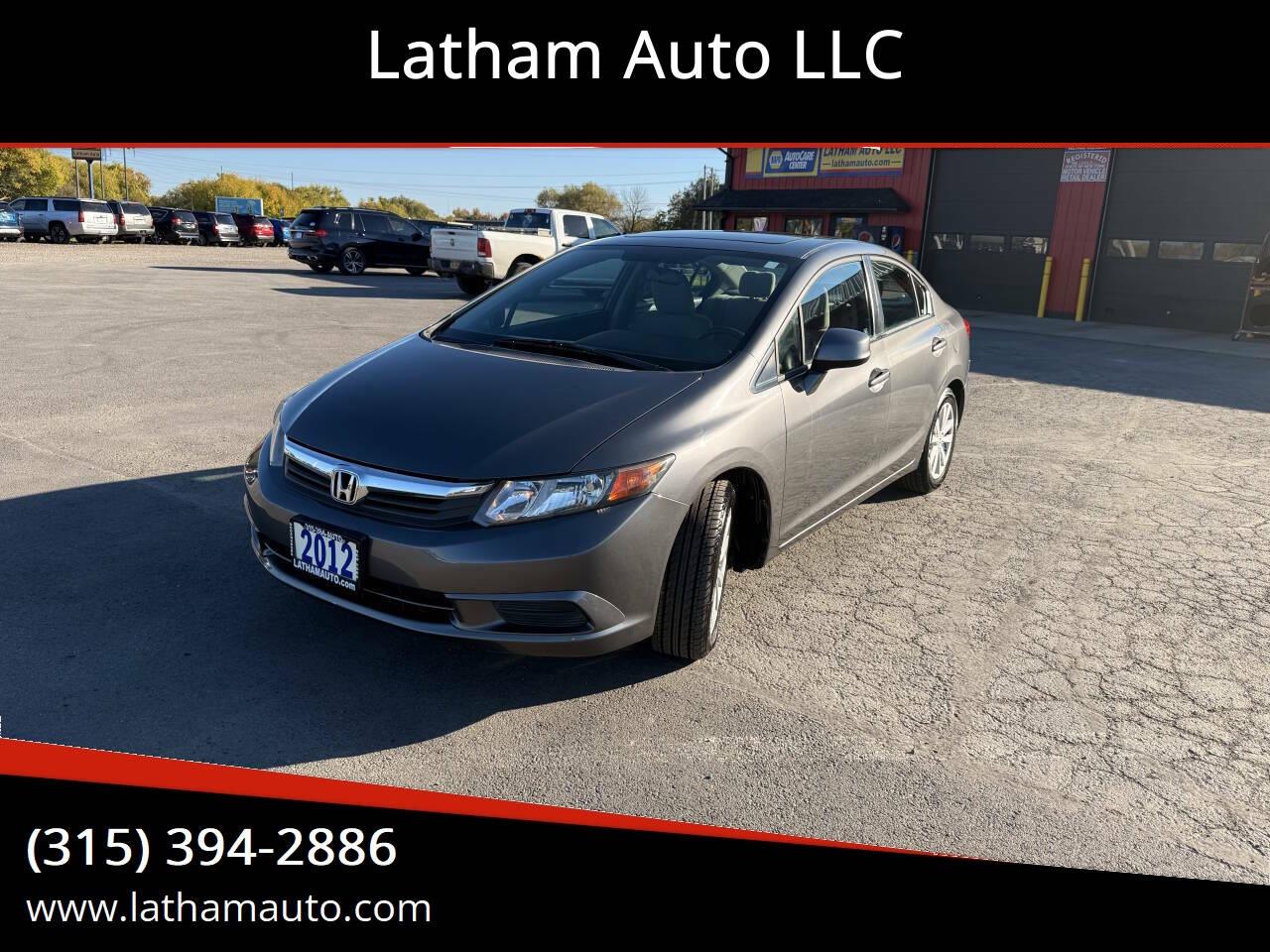 Honda Civic EX Sedan 5-Speed AT 2012
