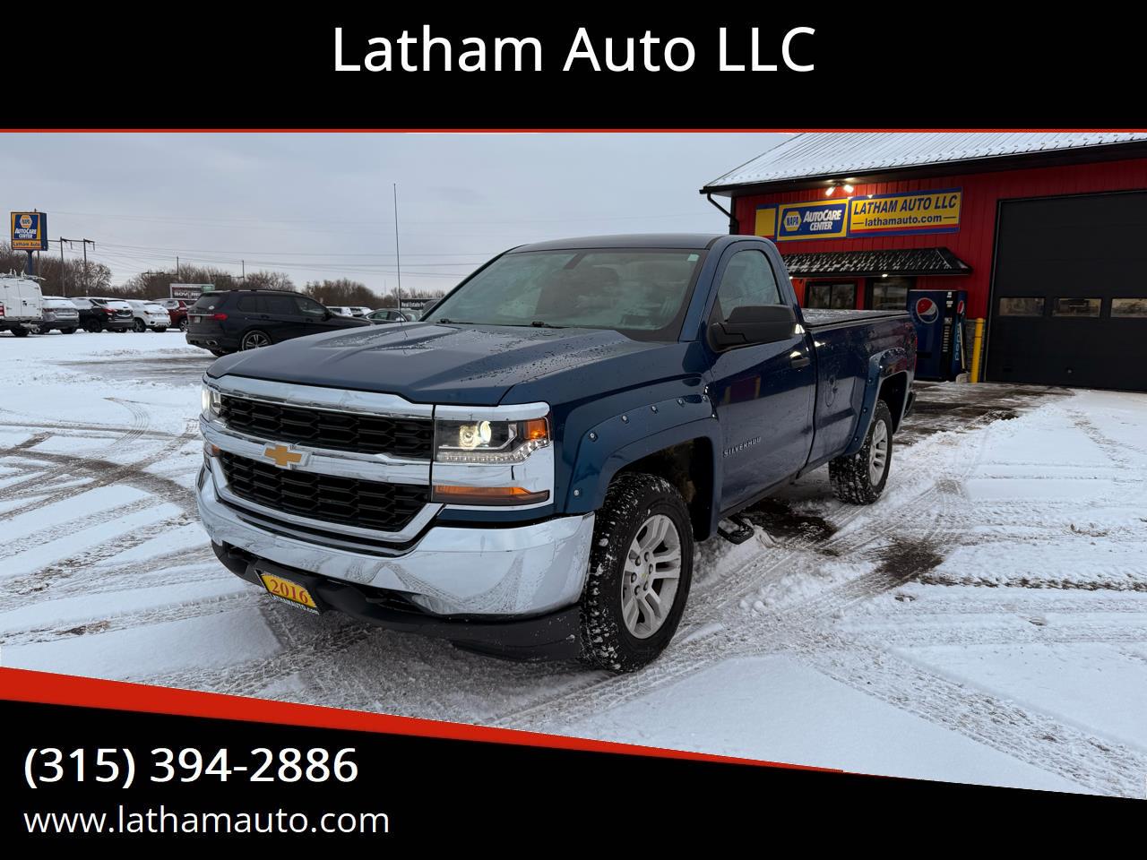 2016 Chevrolet Silverado 1500 Work Truck Long Box 4WD