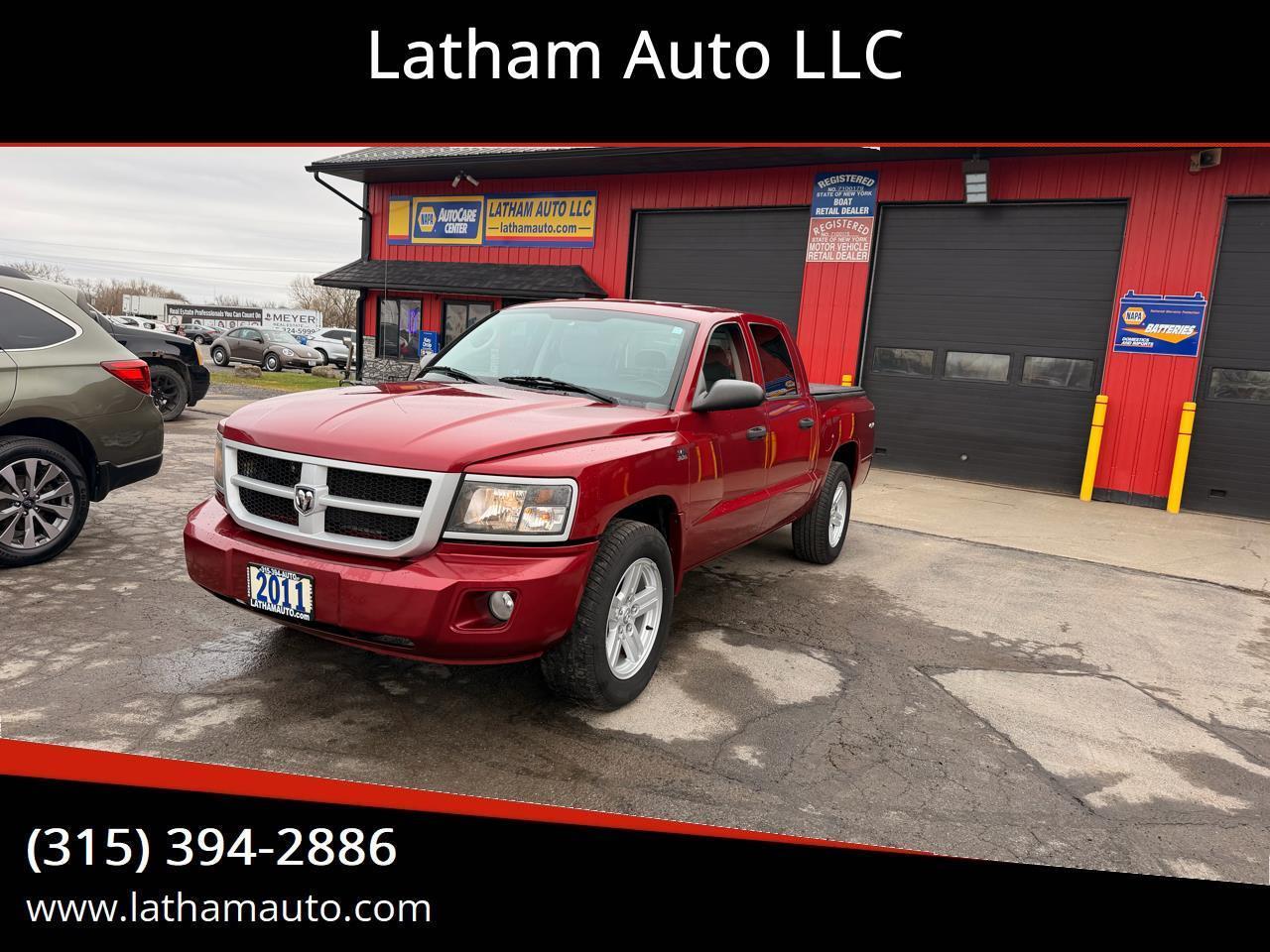 2011 Dodge Dakota SLT Crew Cab 4WD