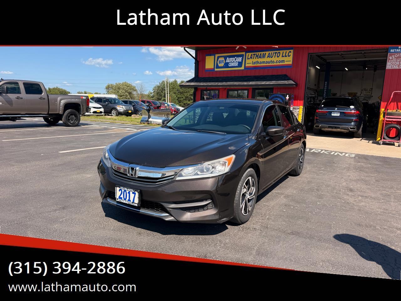 2017 Honda Accord LX Sedan CVT