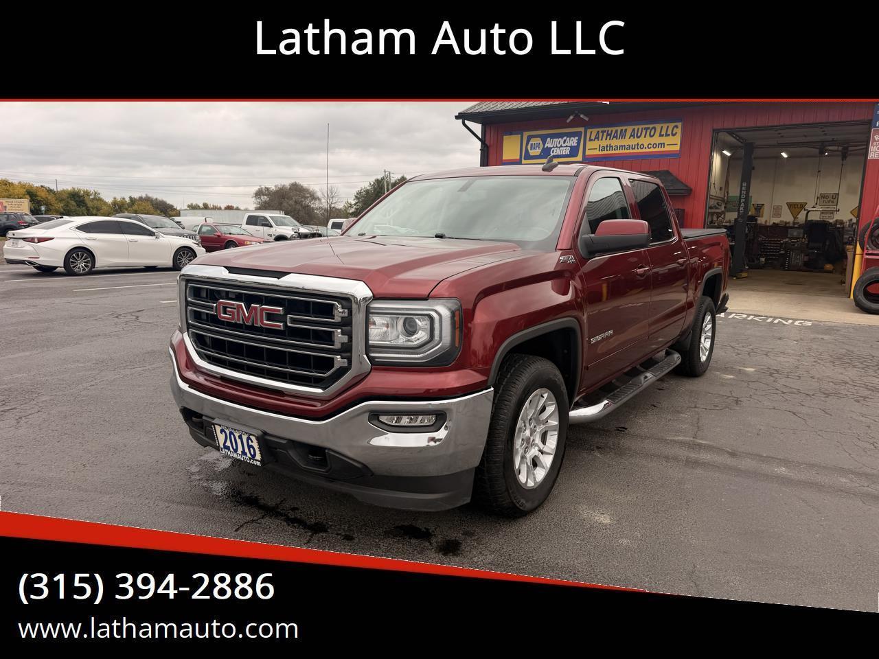 2016 GMC Sierra 1500 SLE Crew Cab Short Box 4WD