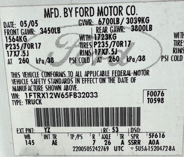 2005 Ford F-150 XL - Photo 14