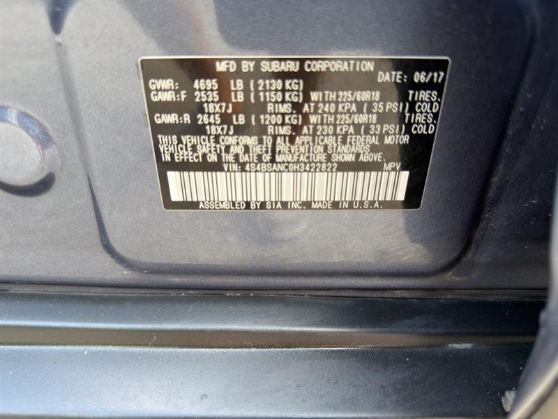 Subaru Outback 2.5i Limited 2017