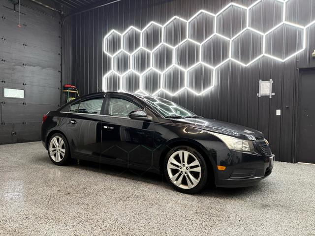 Black 2011 Chevrolet Cruze Sedan Front-Wheel Drive Automatic