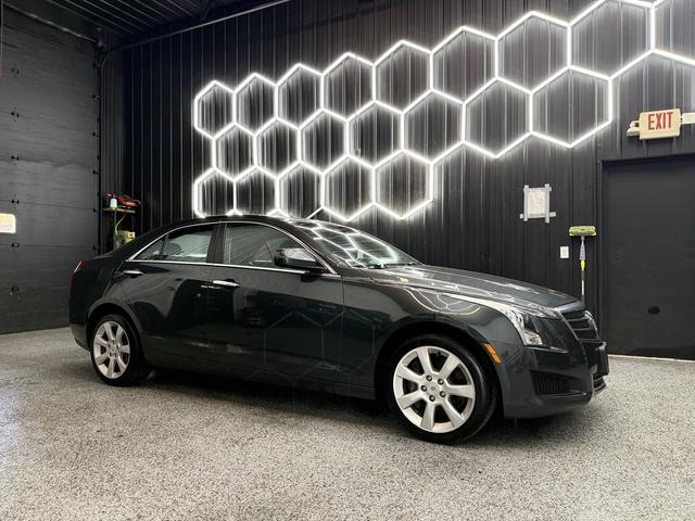 Gray 2014 Cadillac ATS Sedan All-Wheel Drive Automatic