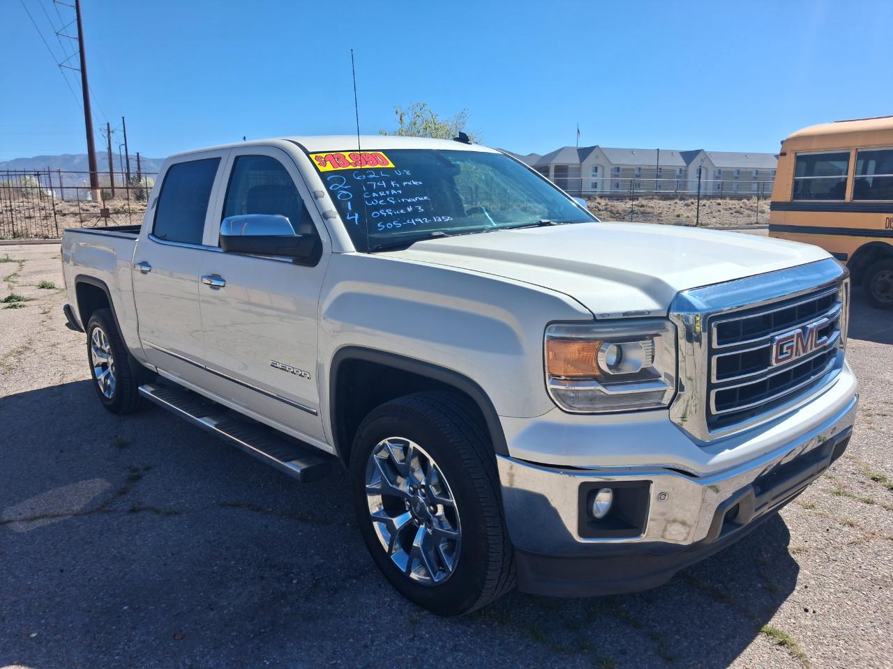 GMC Sierra 1500 SLT Crew Cab Long Box 2WD 2014
