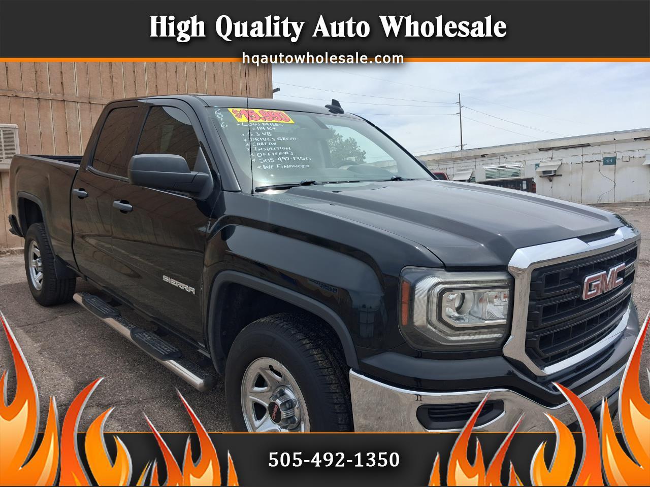 GMC Sierra 1500 Base Double Cab 2WD 2016