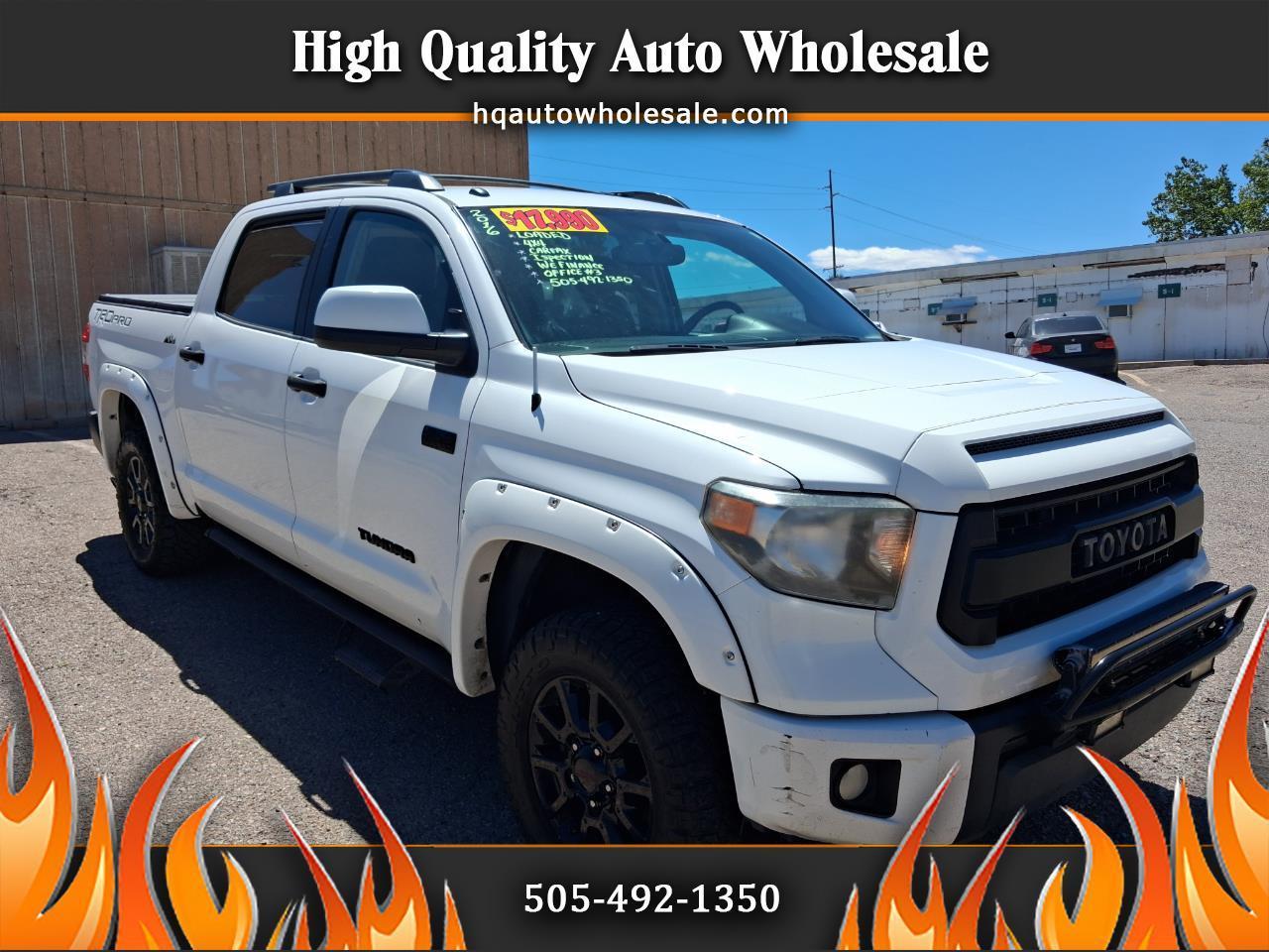 Toyota Tundra SR5 5.7L V8 FFV CrewMax 4WD 2016