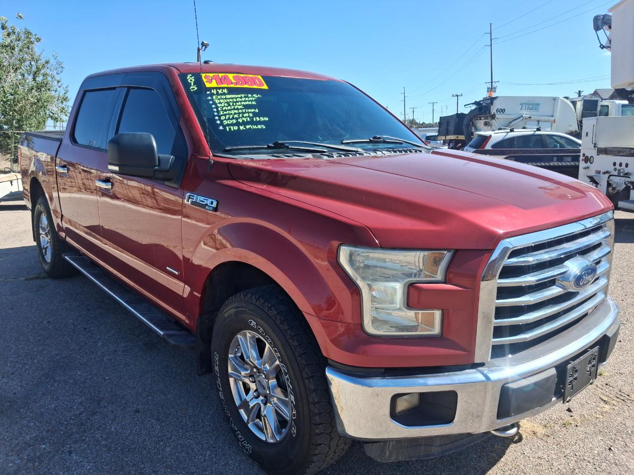 2015 Ford F-150 XL SuperCrew 5.5-ft. Bed 4WD