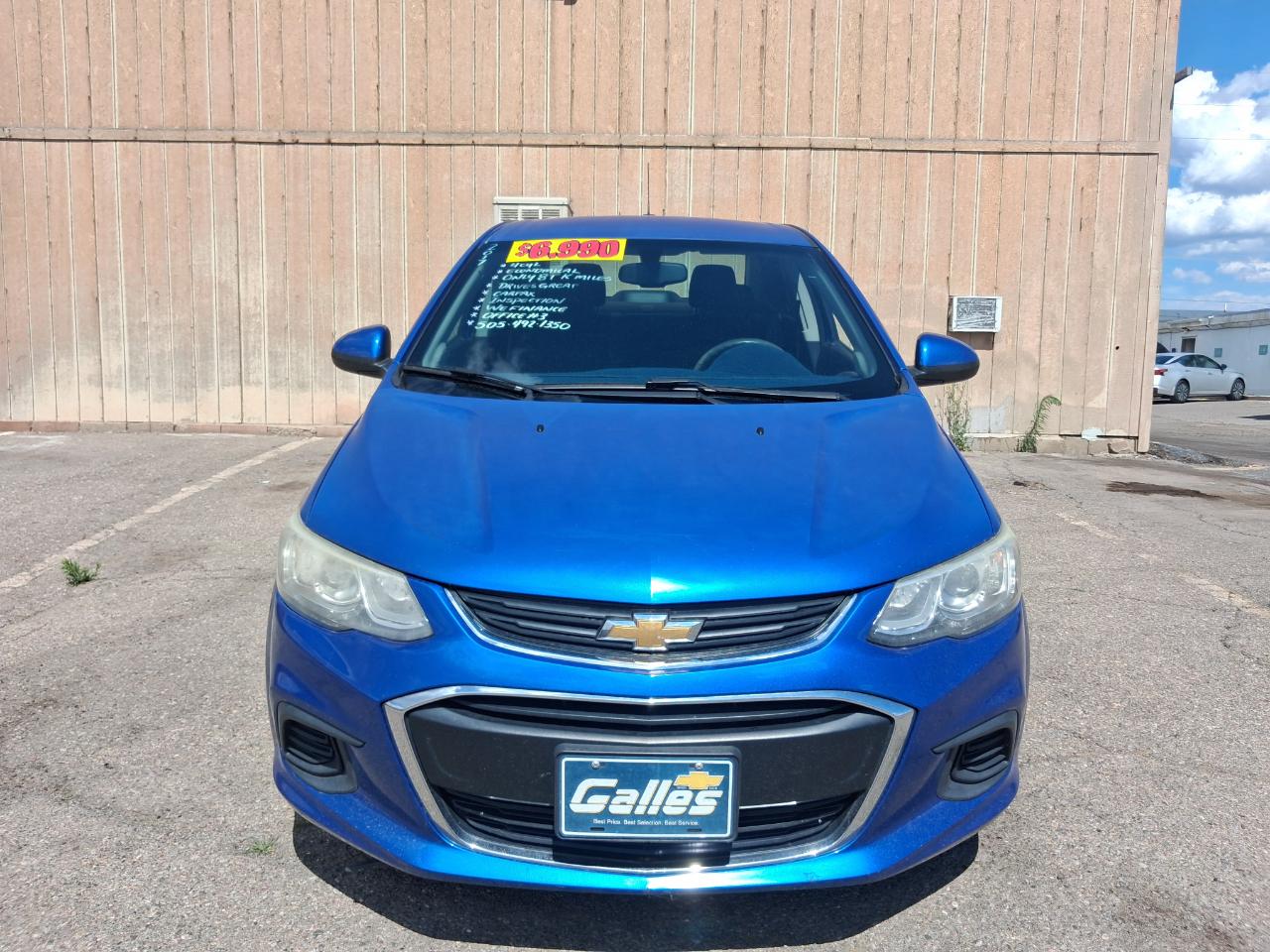 Chevrolet Sonic LT Auto Sedan 2017