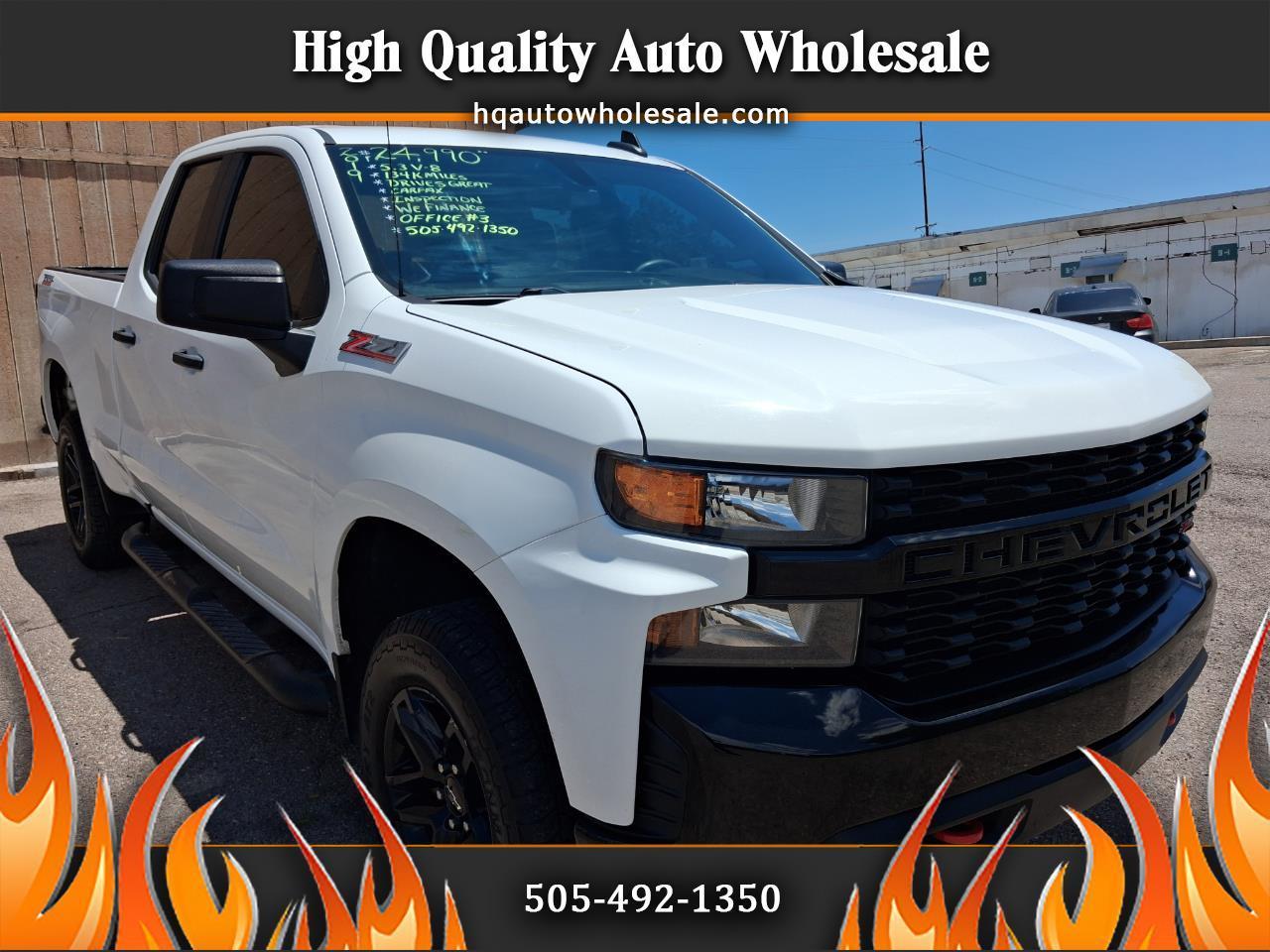 Chevrolet Silverado 1500 Custom Trail Boss Double Cab 4WD 2019